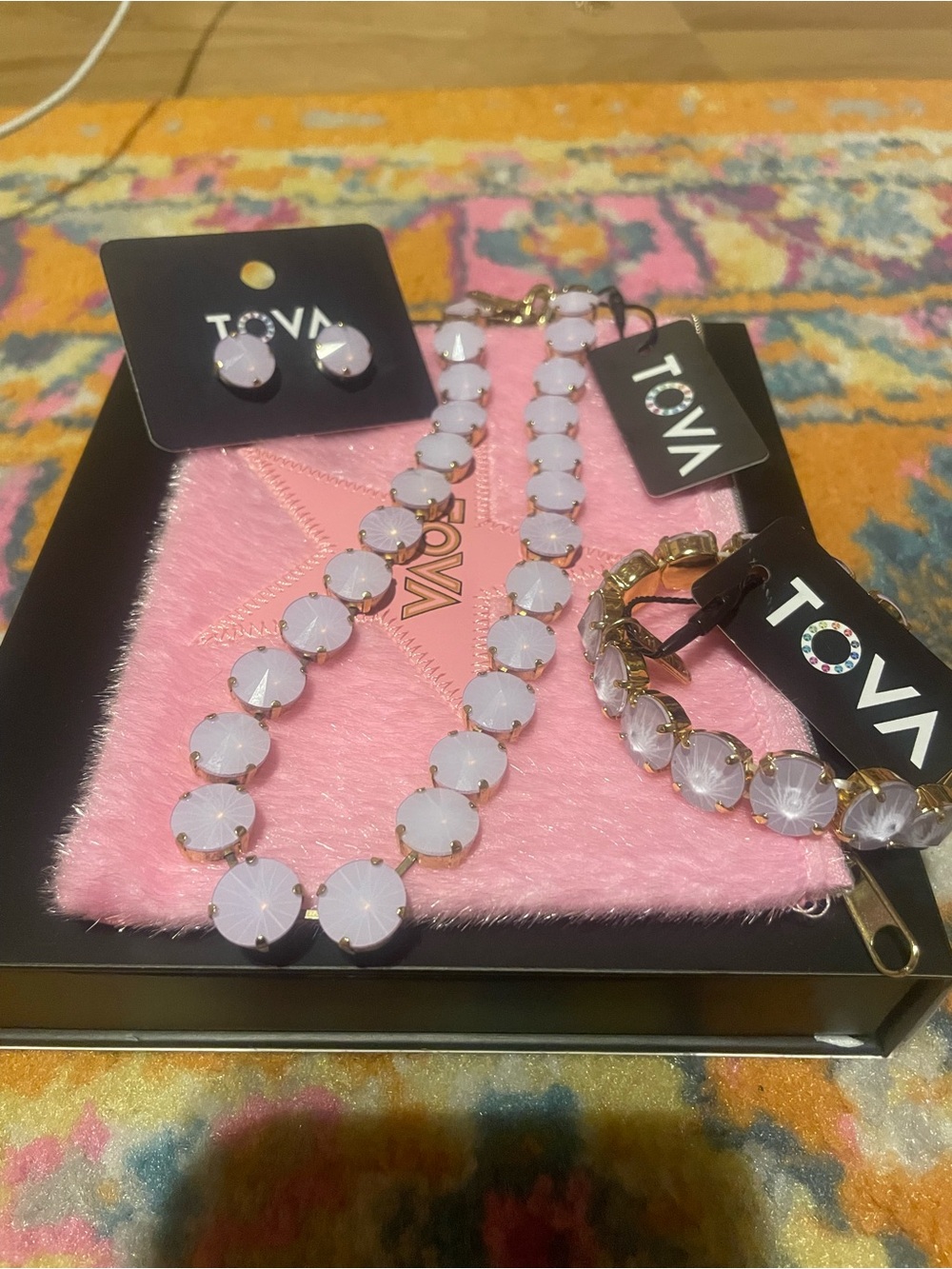 Tova 3 PIECE MATCHING SET NWT ULTRA UNICORN WHITE OPAL 🦄 🦄